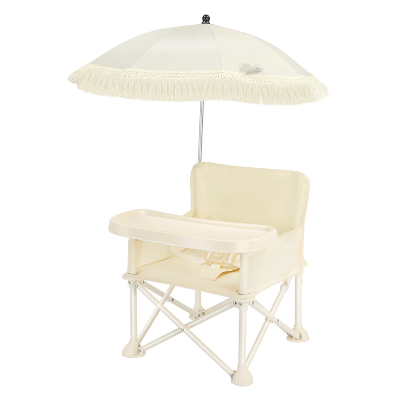 Outdoor Furniture Metal Chairs - Kursi Makan Bayi dengan Sandaran Lipat,