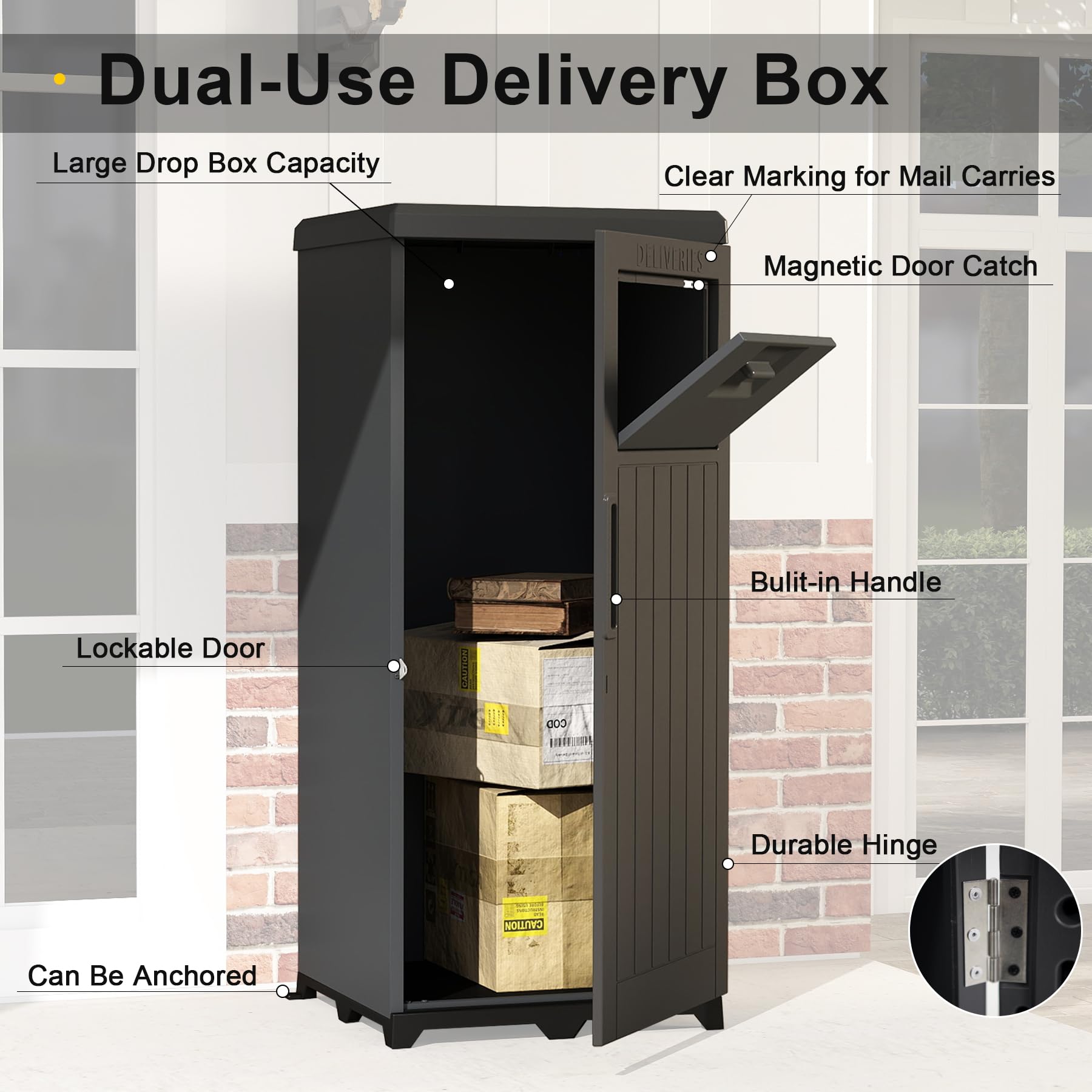 Outdoor Furniture Metal - Kotak Pengiriman Paket Besar untuk Luar