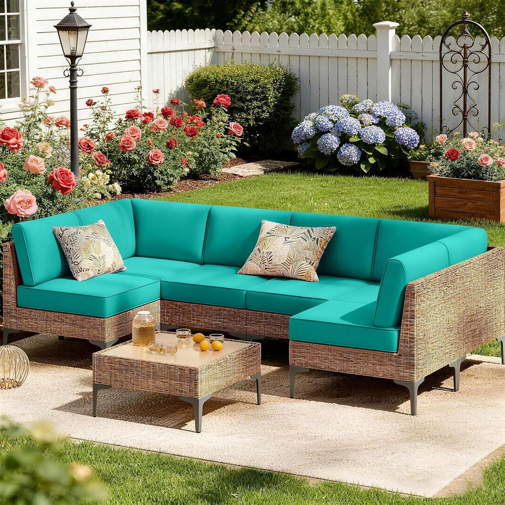 Set Sofa Taman Luar Ruangan, S - Outdoor Furniture Metal ulasan dan harga