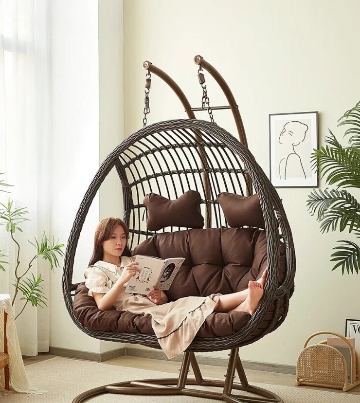 Kursi Gantung Rotan, Ayunan Da - Outdoor Furniture Metal Chairs ulasan dan harga
