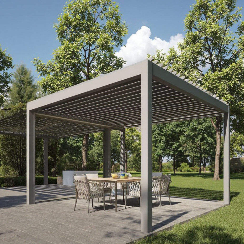 Gazebo Villa Fashion Anti Kara - Outdoor Furniture Diy ulasan dan harga